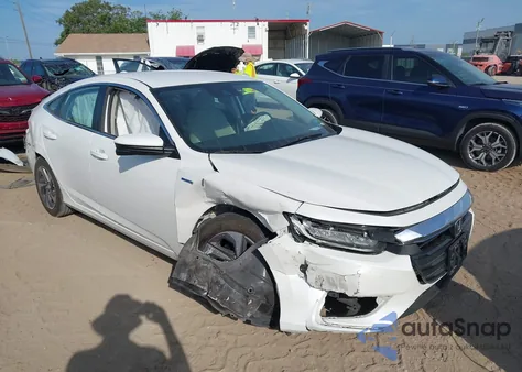 2019 Honda Insight Ex из США, поврежденный, VIN 19XZE4F50KE027924